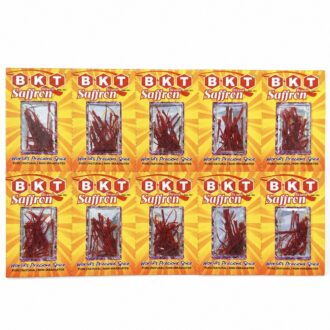 BKT® Brand Saffron (Premium Aroma & Taste) (Supreme Quality)-(50 MG PACKS) (1 Sheet)