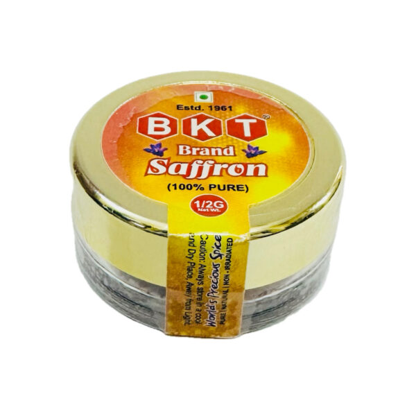BKT® Brand Saffron (Kashmiri Kesar) (1/2 GM PACK) (NEW PACK)